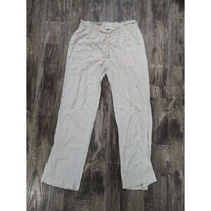 Angel Kiss med linen blend wide leg beachy comfort pants lagenlook